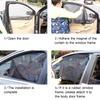 Car Windows Sunshade Magnetic Car Sun Shade UV Protection Automobile Curtain