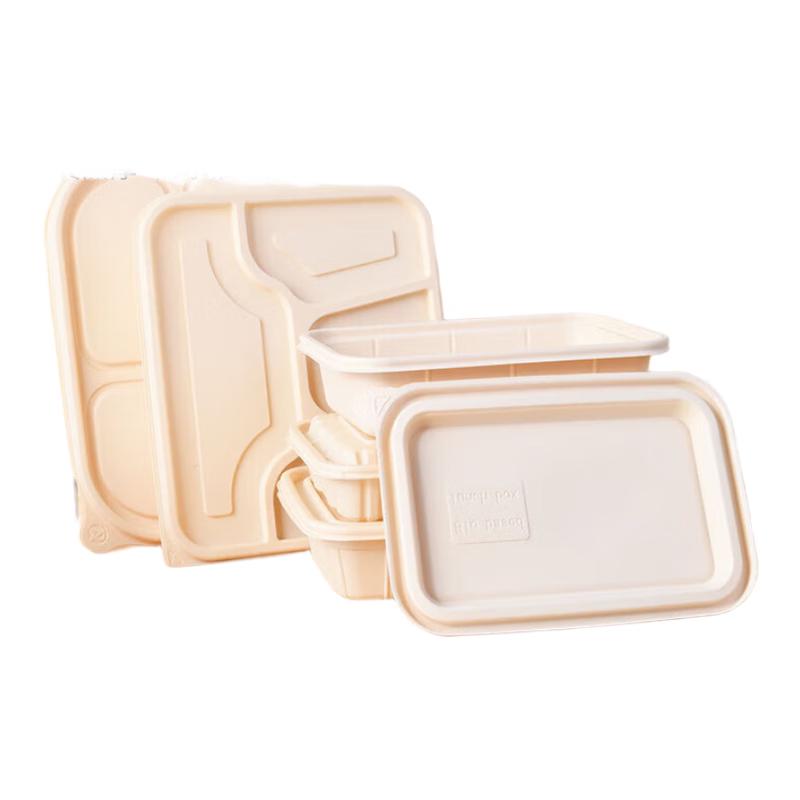 Биоразлагаемые контейнеры для приготовления еды из кукурузного крахмала