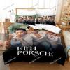 Bedding Set KinnPorsche Mileapo Single Twin Full Queen King Size Bed Set Aldult Kid Bedroom Duvetcover Sets Bed Sheet Set
