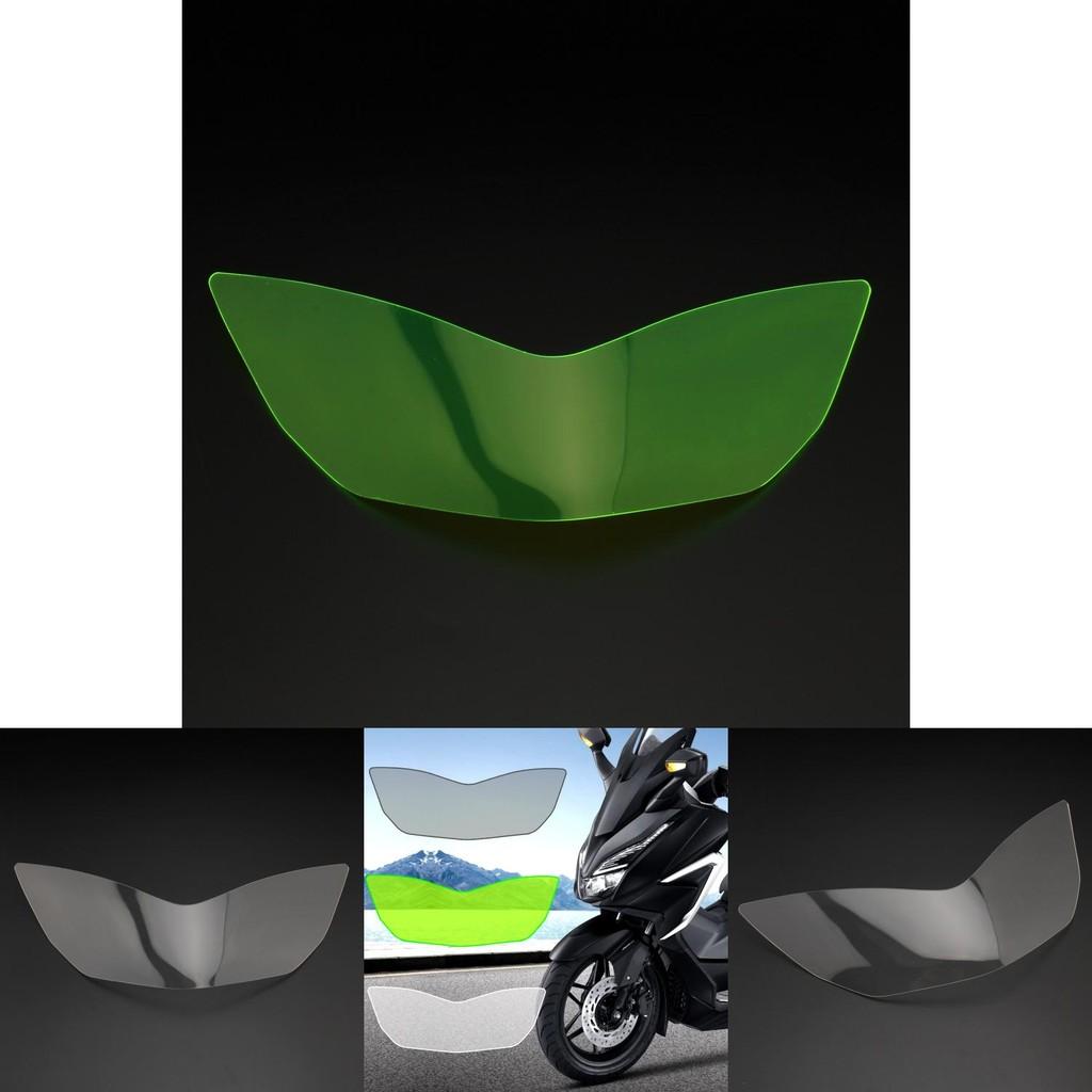Premium Headlight Protection Lens For Honda Forza 300 Motorcycle Available In Smoky Fluorescent And Clear Variants