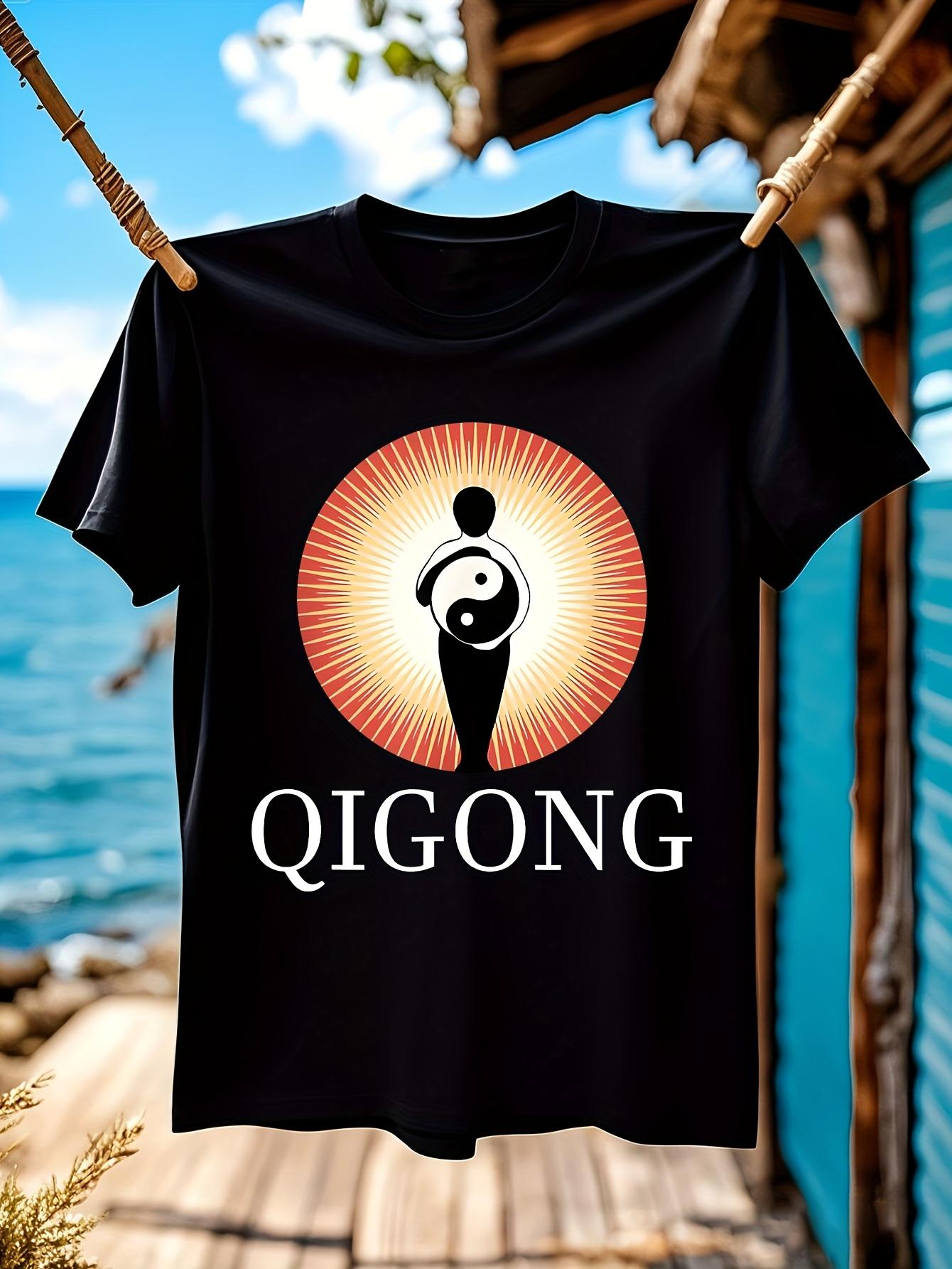 Tai Chi Graphic Tshirt Graphic Tshirt - Chinese Qigong Cl... S