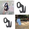 Rope Tightener Tent Tether Fastener Hook Aluminum Alloy Hook Tight Rope Buckle for Outdoor Canopy Tent Easy To Use