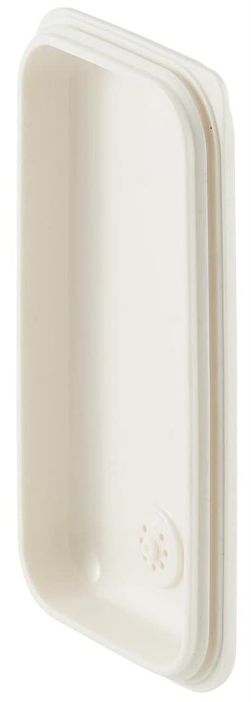 Skater Bento Fluffy Integrated Single Box, Antibacterial, Filling, Gasket, Tier, 530ml, Casmin, Ivory, PAL5AG-A