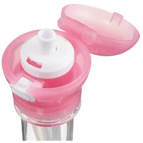 Skater Mobile Case Included Plastic Bottle Straw Cap 350ml 500ml Pink PSHC5