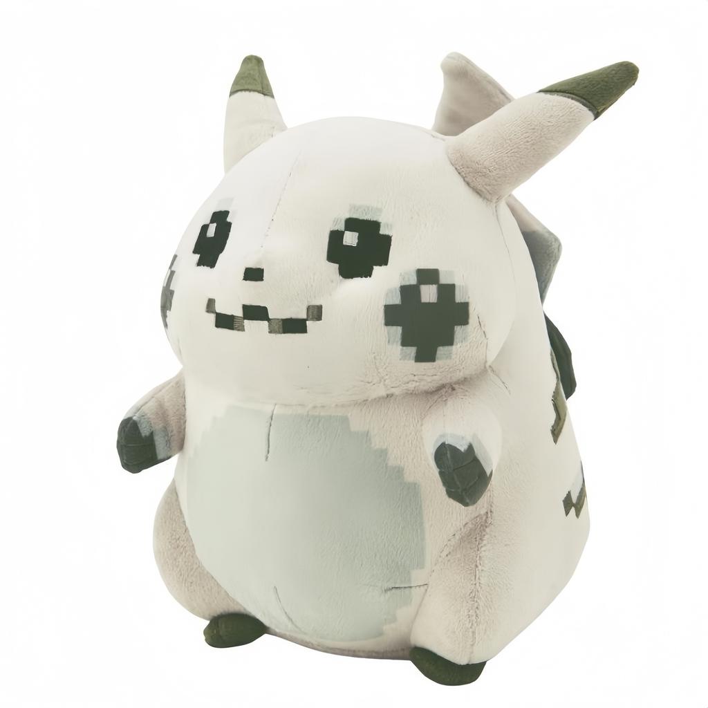 30th Anniversary Initial Pikachu Plush Toy Pixel Style Commemorative Edition Stuffed Doll  Center Gift