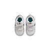 Nike Court Borough Comfortable Daily Wear Durable Low-Top Sneakers Baby Sneakers Gray White Green BQ5453-017