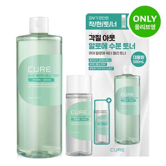 Kim Jung-moon Aloe CURE Aloe Water Jelly Toner Planungsset 500ml+50ml