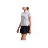 New FILA Athletics Polo Shirt Women's Jade White A11W523104F-WT