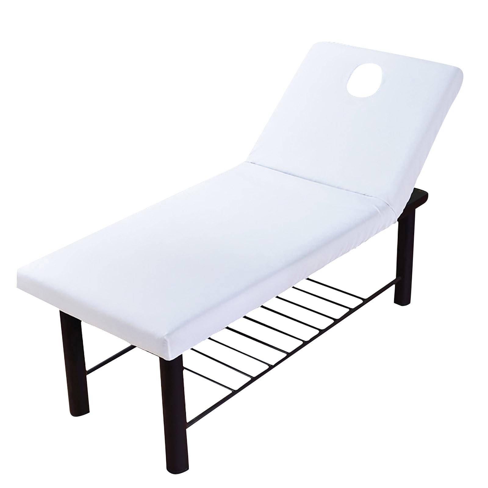 

Home Textile Sanded Beauty Fitted Sheet Beauty Salon Massage Bed Fitted Sheet Cover Universal One Size белый