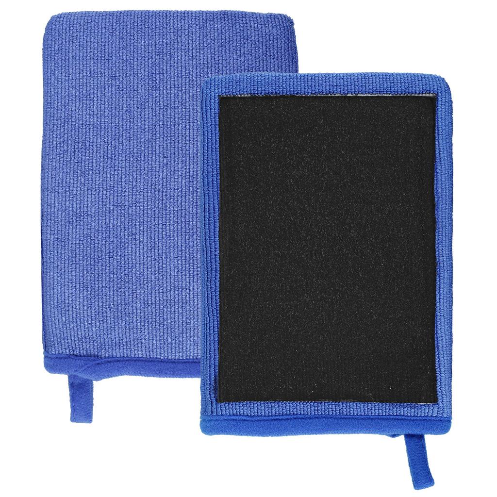 2Pcs Auto Detailing Mitt Reusable Car Paint Cleaning Glove Effective Cleaning Clay Decontamination Mitt for Polishing Cars Paint