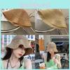 Womens Trendy Sun Hat Foldable Breathable Wide Brim Perfect For Travel Beach