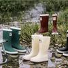 Outdoor rain shoes men, women and children parent-child couple fashion wear waterproof and non-slip water shoes fishing shoes