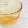 LOCK&LOCK Crystal Amber High Borosilicate Glass 4-Piece Dinnerware Set