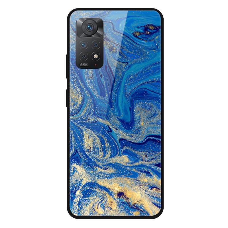 Fashion Glass Cover For Xiaomi Redmi Note 10 / Note 11 / Note 12 Case Tempered Glass Covers for Xiaomi Redmi Note 12 4G Case