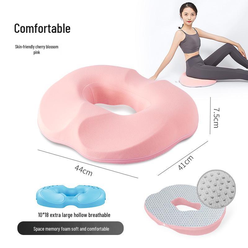 Comfortable Anti-Slip Seat Cushion for Office & Wheelchair - Relieves Pressure & Supports Posture