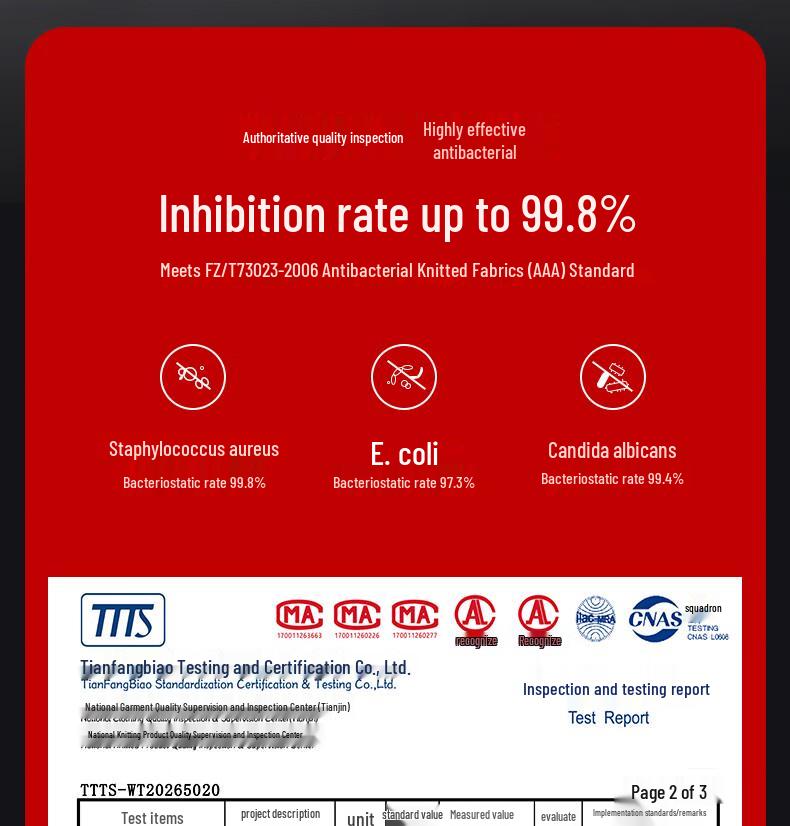 Langsheng Męskie Majtki Bawełniane Czerwone Antybakteryjne 4-pak