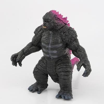 Nya 17 cm Anime Godzilla Vs Kong The New Empire PVC Actionfigurer Titan Godzilla Mjukt Lim Monster Modell Prydnader Leksaker Present