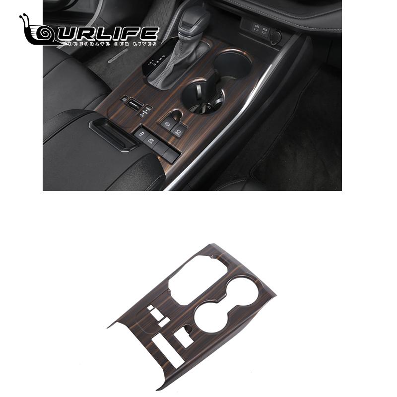 Pentru Toyota Highlander Kluger XU70 2022 2023 Autocolante de acoperire pentru decorațiuni interioare de culoare mahon auto ABS