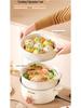 Multifunctional Electric Cooking Pot: Non-stick Frying, Stir-frying, Steaming, Boiling & Rice Cooking All-in-One