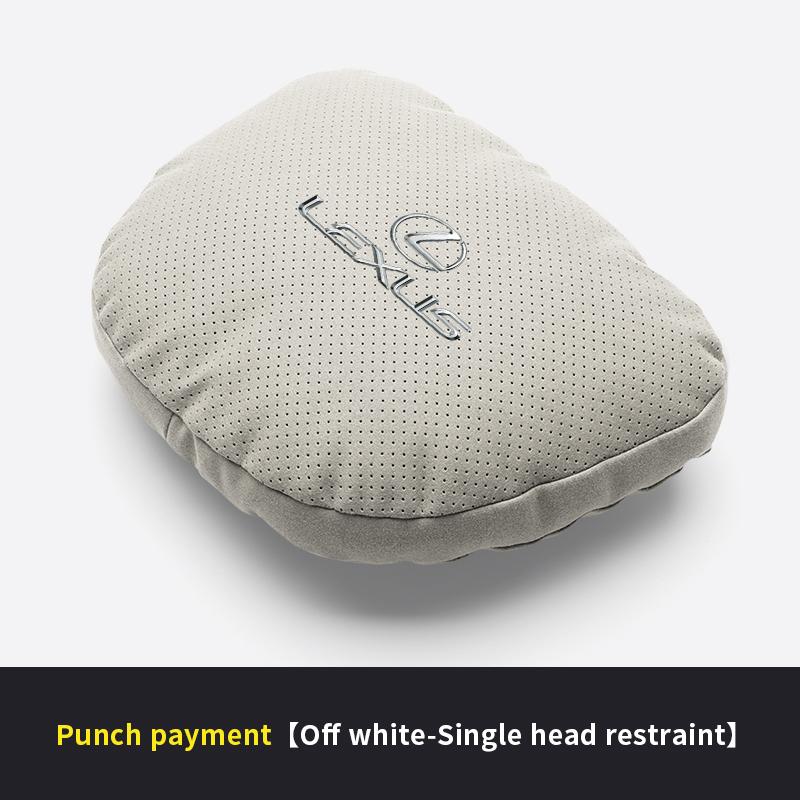 

Car Headrest Neck Support Seat Lumbar Cushion Neck Pillow For Lexus F Sport LS500h RX300 GS300 IS300 NX300 LX570 ES200 ES300 HS