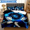 Natural Brother 3pcs K-pop Music Group Bedding set,Ideal for Bedroom, Dormitory,Including Duvet Cover And 2pcs Pillowcases,Fan Gifts