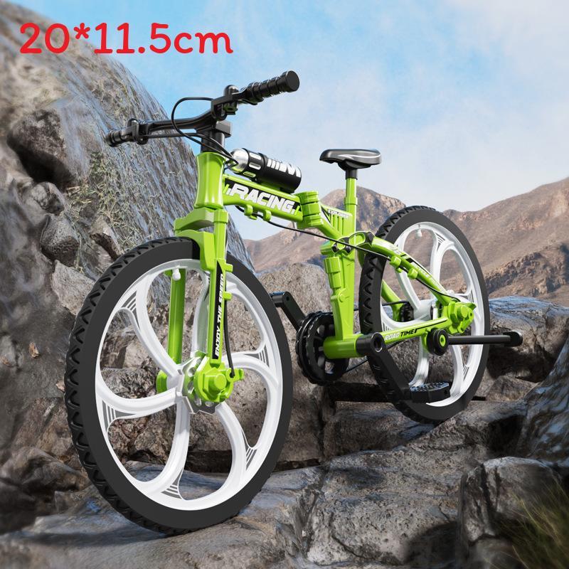 Plastic Mountain Bike Model Toy With Realistic Design For Boys And Collectors