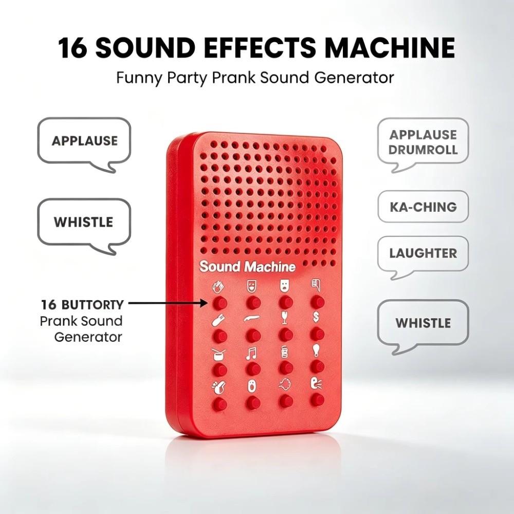 Novelty Design Sound Effects Machine 16 Sound Effects Funny Noise Maker For Pranks