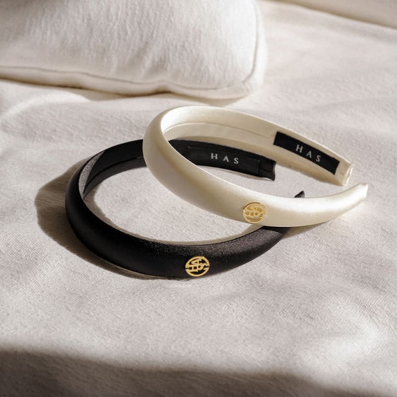 HAS HLD017 Basic Satin-Haarband