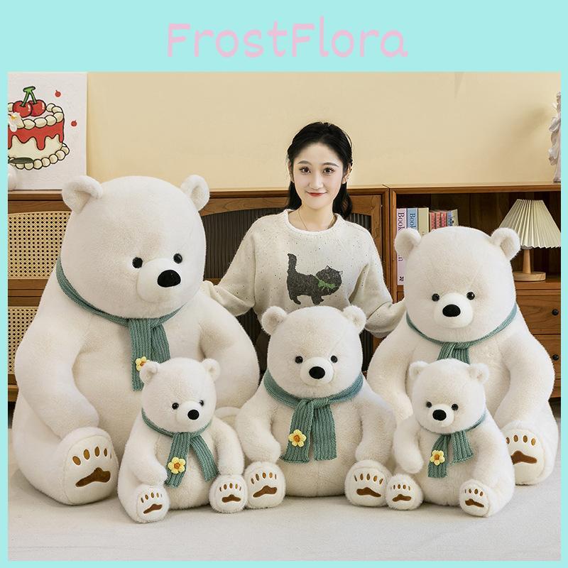 Teddy Bear Plush Toy Pp Cotton Filling Soft Short Stuffed Animal Decor Kids
