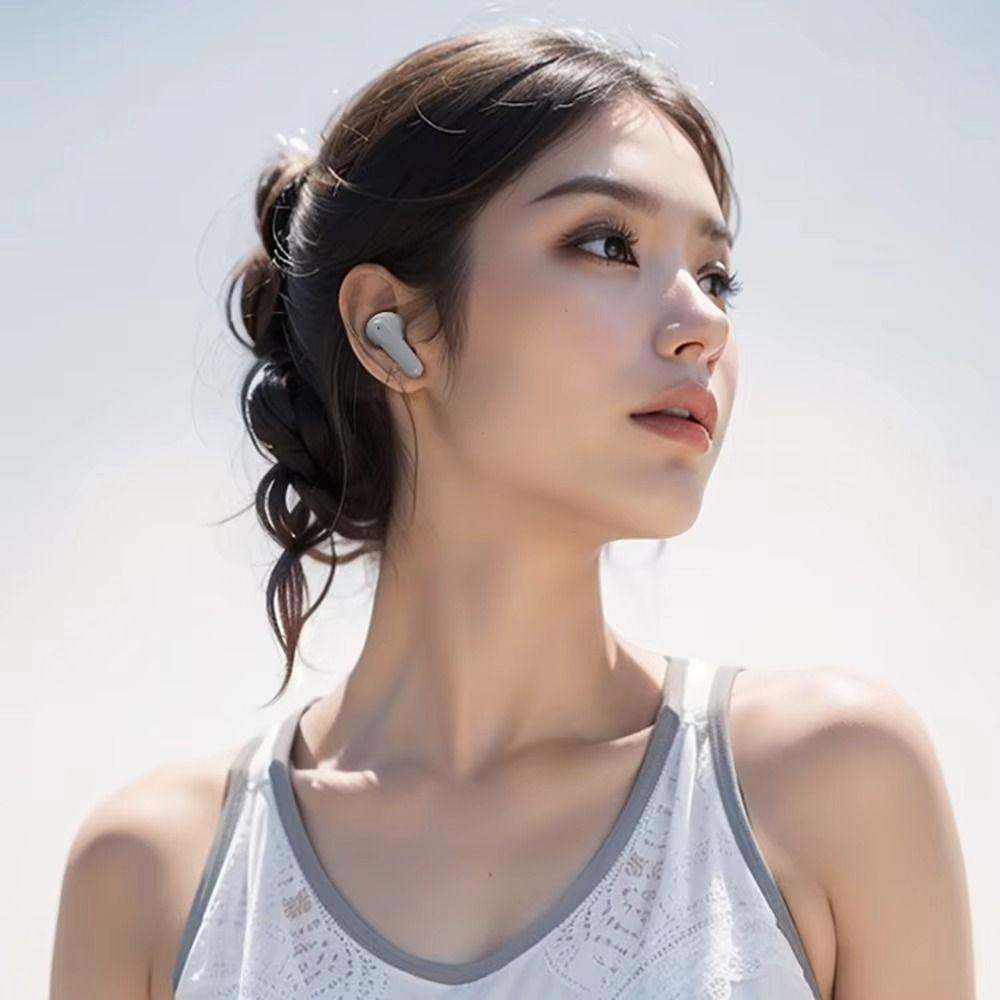 Noise Reduction Wireless Earphones Touch Control Sports Headphones  Sports