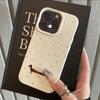 Black Polka Dot Sausage Dog Lychee Texture Phone Case For iPhone 17 Air 16 E 15 14 13 12 11 Pro Max Plus SE Soft Cover