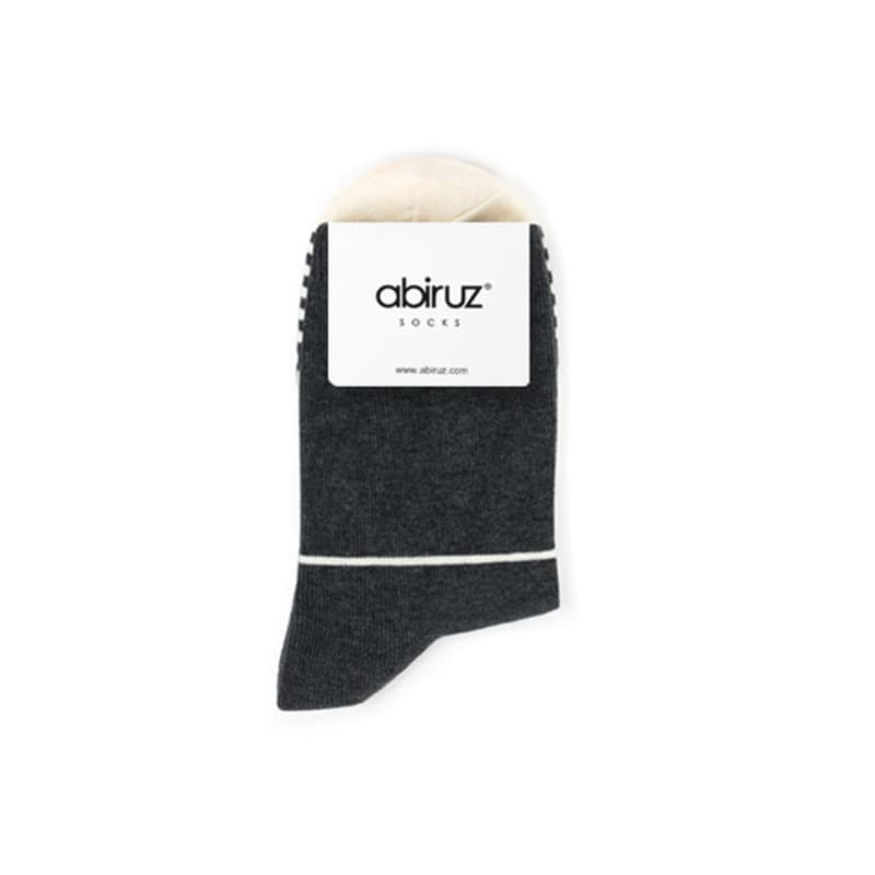 Abiruz Women's Socks WBT-22 Gray 3-Piece Set