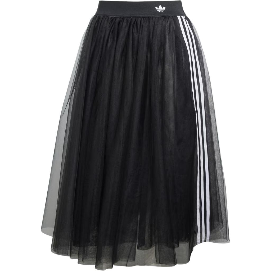 adidas Originals Tulle Classica a Strisce Comoda Casual Lunga Gonna Gonne Donna KS6563