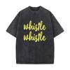 Neues Pfeifen Pfeifen Herren Sommer T-Shirt Kurzarm Locker Streetwear Kurzarm Tops