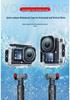 Magnetic Waterproof Case for DJI Action 6: 60m Deep Underwater Protective Cover with Vertical & Horizontal Quick Release