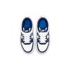 Nike Court Borough 2 White Blue Low top Skateboard Shoes Children Aged 3 7 Years Old BQ5451-107