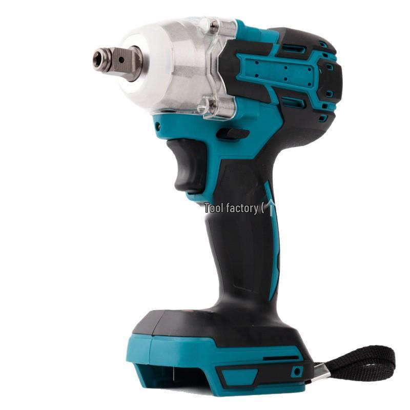 High Torque Brushless Electric Impact Wrench, Rechargeable Lithium Battery for Woodworking and Socket Tasks