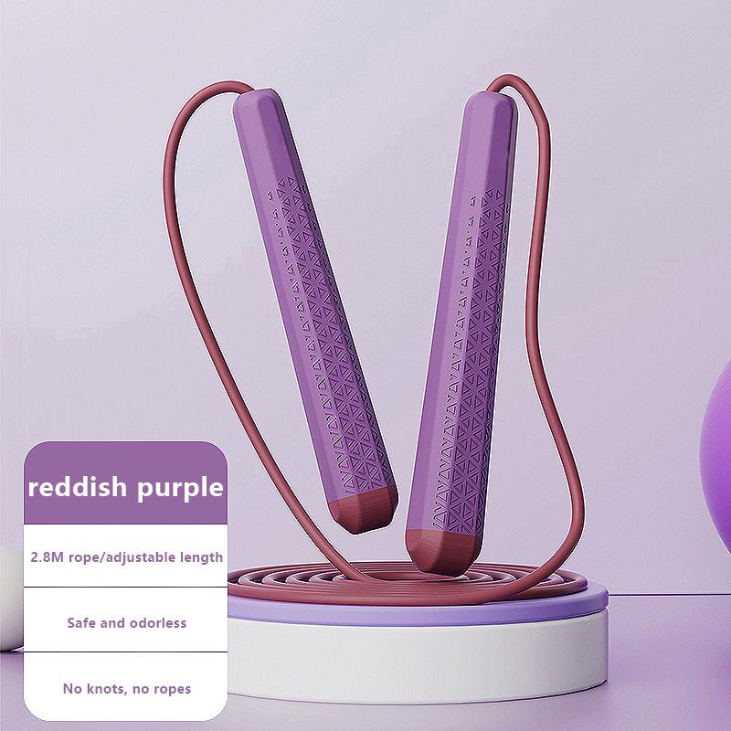 

Скоростная скакалка для мужчин и женщин, скакалка для взрослых, для похудения, для детей, портативное фитнес-оборудование, профессиональное фиолетовый