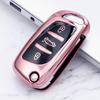 Car Key Case for Peugeot 306 407 807 For DS DS3 DS4 DS5 DS6 for Citroen C1 C2 C3 C4 C5 XSARA PICA TPU Flip Cover Fob Protector
