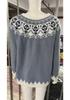 Women's Color Block Round Neck Loose Fashion Sweater - Hot Sale