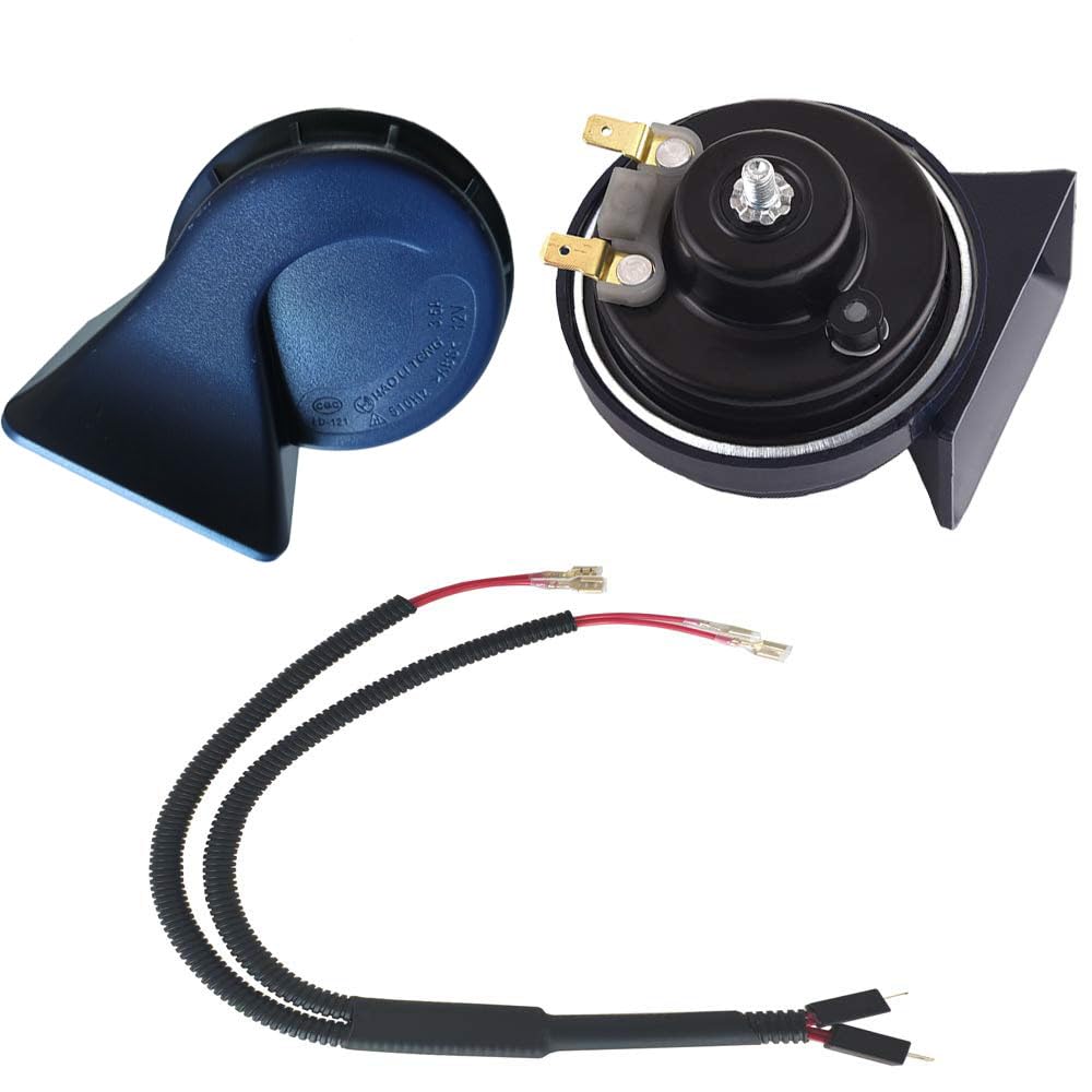 

Автомобильный гудок KYOUDEN 12В Lexus Оригинальный звук Водонепроницаемый Универсальный 110 дБ Высокие/Низкие тона Комплект из 2 шт. Автомобильный гудок LEXUS Toyota Honda Nissan Suzuki (Toyota H