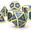 DND Tärningsset, Dungeons and Dragons Tärningar för D&D Tärningar med D20 Metalltärningsset eller RPG Rollspel MTG Bordsspel, Shadowrun Pathfinder