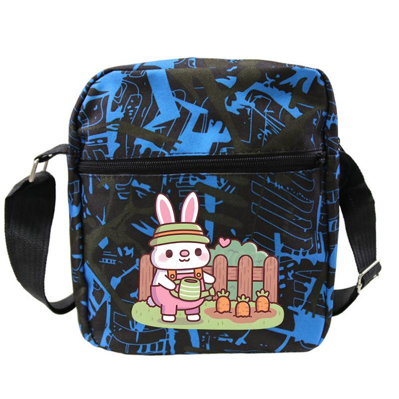 Cute Children's Casual Shoulder Bag Male and Female Students Portable Crossbody Bag Campus Trend
