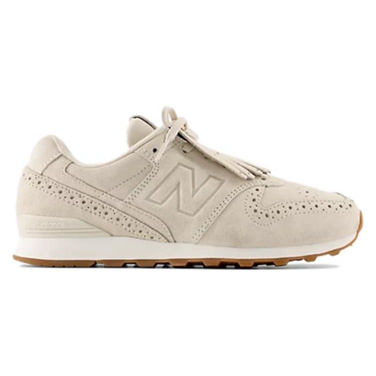 New Balance Nb 996 V2 Comfortable Fashion Fabric Low Top Casual Running Shoes Women sneaker Gray Brown WL996PA2