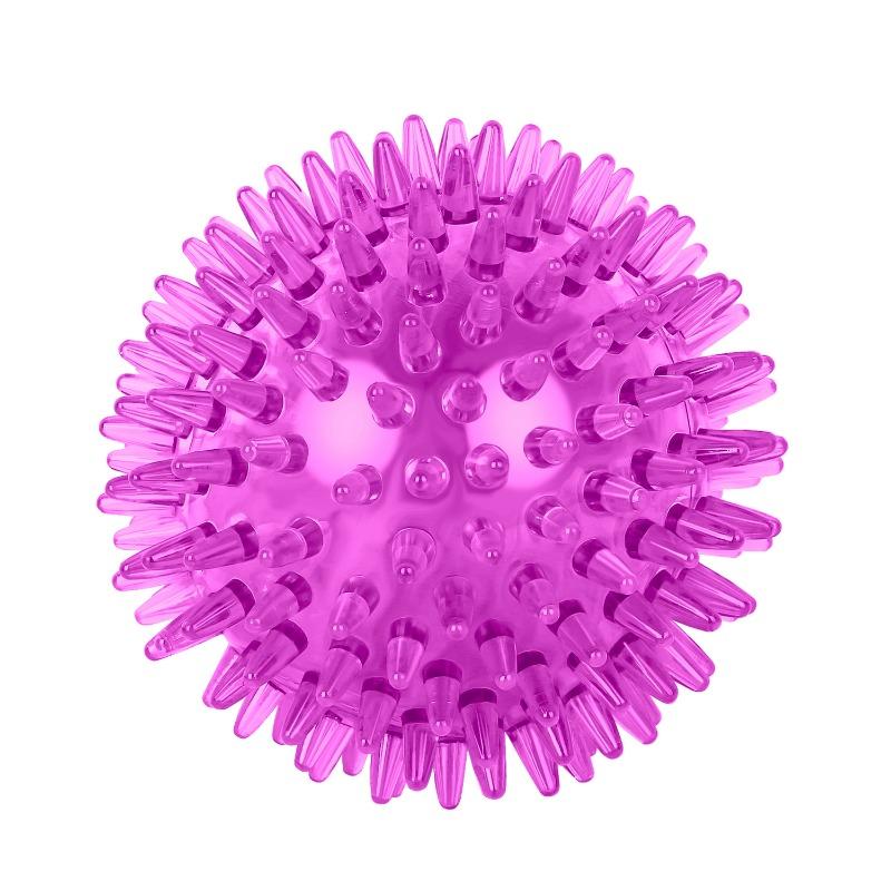 Vocal Spiny Dog Ball, Biting Pet Toy, Elastic Interactive Dog Toy Ball