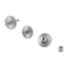 RC Crawler Gear Set Stainless Steel Easy Installation Light Precise RC Transmission Gear for Traxxas TRX4M 1 18 Crawler