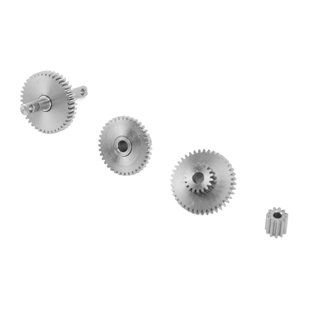RC Crawler Gear Set Stainless Steel Easy Installation Light Precise RC Transmission Gear for Traxxas TRX4M 1 18 Crawler