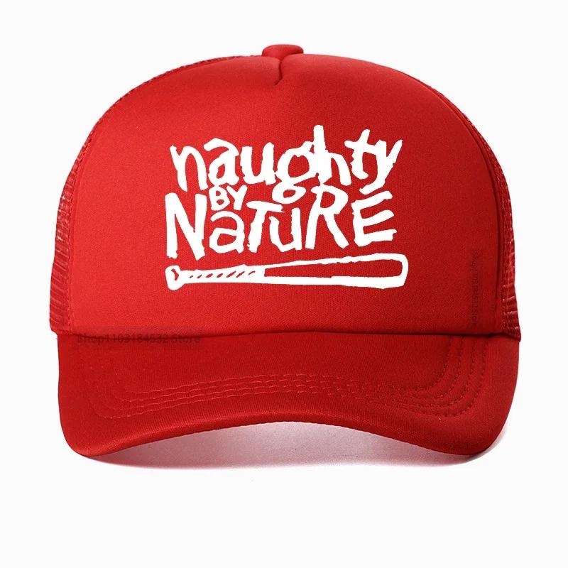 

Naughty By Nature Hip Hop Rapper hat For Unisex Fashion Brand Unisexs Baseball Cap cool Rapper rock Dad hat Summer Mesh Bonnet Adjustable