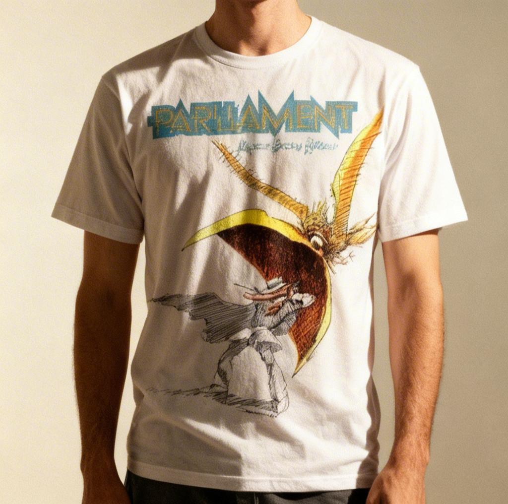 NWT! Parliament Motor Booty Affair George Clinton Funkadelic Shirt badhabitmerch Unisex T-Shirt L