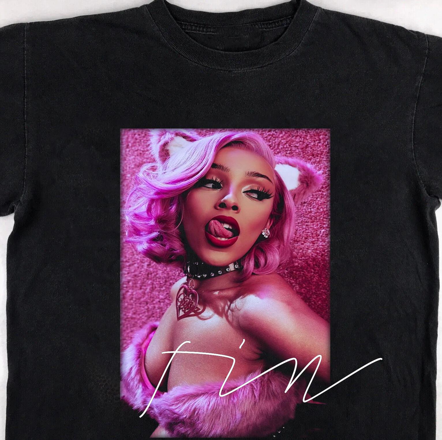 Doja Cat Cotton Gift For Fan Black Short Sleeve S-2345XL Unisex T-shirt XXXXL